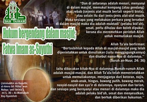 Fatwa Sayuti- Gendang Dlm Masjid