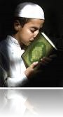 Al Quran and boy